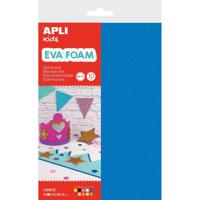 Apli Kids schuimrubber ft 20 x 30 cm, pak met 10 vellen in geassorteerde kleuren - thumbnail