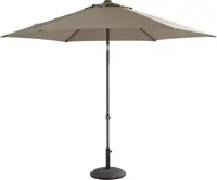 Parasol Oasis Ø 250 cm - Taupe | 4 Seasons Outdoor - thumbnail