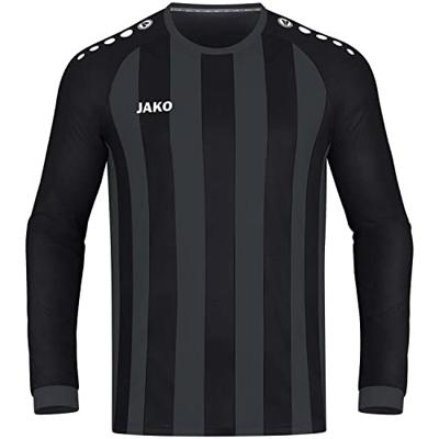 JAKO 4315K Shirt Inter Lm Kids - Zwart/Antraciet - 116