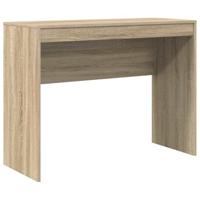 Bureau Sonoma eiken 100 x 40 x 76 cm Bewerkt hout - thumbnail