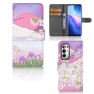 OPPO Find X3 Neo 5G | Telefoonhoesje | Met pasjeshouder | Bird Flying