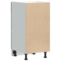 Onderkast Lucca bewerkt hout gerookt eikenkleurig - thumbnail