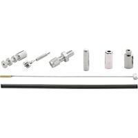 Elvedes Versnellingskabelset 1700 / 2250 mm universeel sturmey archer rvs - zilver (op kaart) - thumbnail