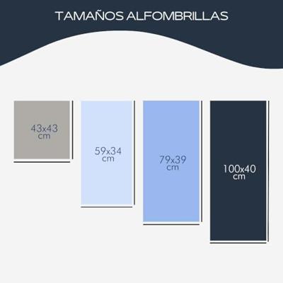 Antislipmat voor in de douche Exma Transparant PVC 100 x 40 cm Antislipmat voor in de douche Exma Transparant PVC 100 x 40 cm