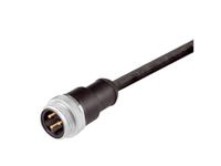 Weidmüller 1292081000 Sensor/actuator connector, geassembleerd 7/8 Aantal polen (sensoren): 3 Stekker, recht 10.00 m 1 stuk(s) - thumbnail