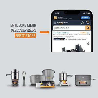 Esbit Pocket Stove (incl. brandstof)