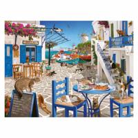 Ravensburger legpuzzel katten van mykonos - 1500st. - thumbnail