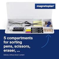 magnetoplan 12315 Tafelorganizer Wit Aantal lades: 5 - thumbnail