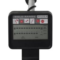 VidaXL Metaaldetector met lcd-scherm zoekschijf 20cm zoekdiepte 300cm - thumbnail