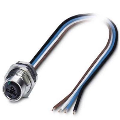Phoenix Contact 1424134 Sensor/actuator inbouwconnector M12 Aantal polen (sensoren): 4 Bus, inbouw 0.50 m 1 stuk(s)