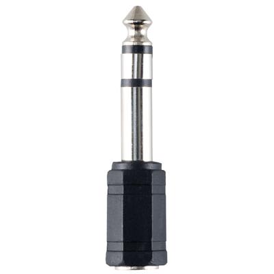 Bandridge 6.3mm Mannelijke Stereo - 3.5mm Vrouwelijke Stereo Hoofdtelefoon Adapter