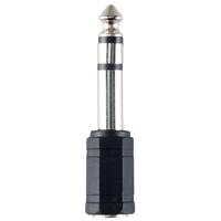 Bandridge 6.3mm Mannelijke Stereo - 3.5mm Vrouwelijke Stereo Hoofdtelefoon Adapter - thumbnail