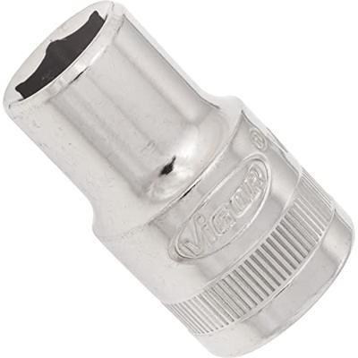 Vigor V2603N V2603N Dopsleutelinzetstuk 12 mm 12 mm 1/2 (12,5 mm)