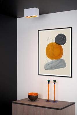 Lucide BIDO - Plafondspot - 2xGU10 - Wit Lucide BIDO - Plafondspot - 2xGU10 - Wit