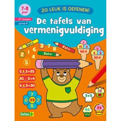 Boek Zo Leuk Is Oefenen Tafels (7-8 Jaar)