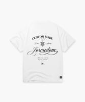 Jorcustom Handscript Loose Fit T-Shirt Heren Wit - Maat S - Kleur: Wit | Soccerfanshop - thumbnail