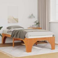 Bedframe Bruin 80 x 200 cm Massief grenenhout - thumbnail