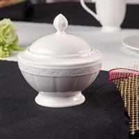 VILLEROY & BOCH - White Pearl - Suikerpot 6pers 0,35l - thumbnail