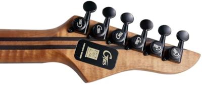 Mooer GTRS Guitars Modern 810 Natural Burst Intelligent Guitar met gigbag Mooer GTRS Guitars Modern 810 Natural Burst Intelligent Guitar met gigbag