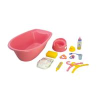 Heless Poppenbad met accessoires - thumbnail