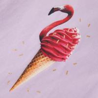 Kindershirt 140 lila - thumbnail