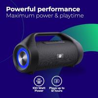 Elegance Bluetooth Speaker Draadloos - USB en AUX - Met Lichteffecten - Draagbaar (HPG440BT) - thumbnail