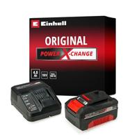 Einhell 4512042 Power X-Change PXC Starter Kit 18V 4Ah Accu en acculader voor gereedschap 18 V 4 Ah Li-ion - thumbnail