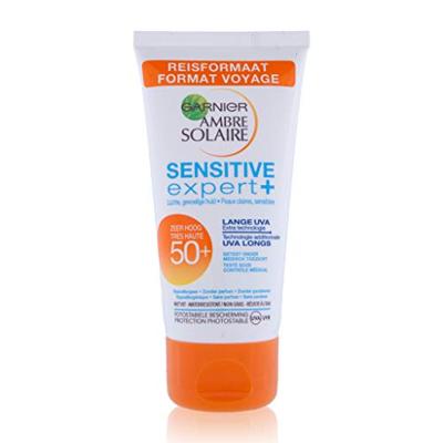 Garnier Zonnemelk - Sensitive Ambre Solaire SPF50 50 ml