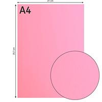 Florence • cardstock papier 216g glad a4 roze 10x - thumbnail