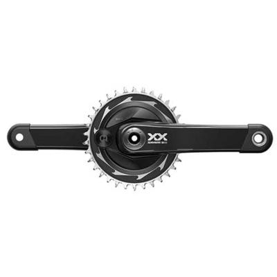 SRAM crankstel powermeter "xx sl eagle axs transmission" crankset pm xx sl eagle axs trans.165mm 34t