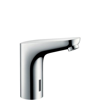 Hansgrohe Focus elektronische wastafelmengkraan zonder temperatuurgreep voor 230V netstroom, chroom