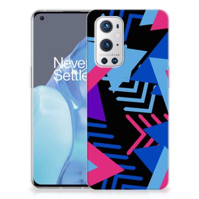 OnePlus 9 Pro | TPU Hoesje | Funky Triangle