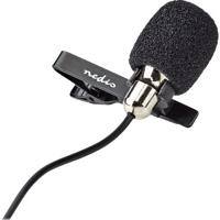 Nedis MICCJ105BK Bedrade Microfoon Clip-on Lavalier 3,5 Mm Metaal - thumbnail