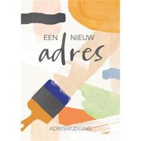 Adreswijziging multipack Een nieuw adres set à 5 kaarten - thumbnail