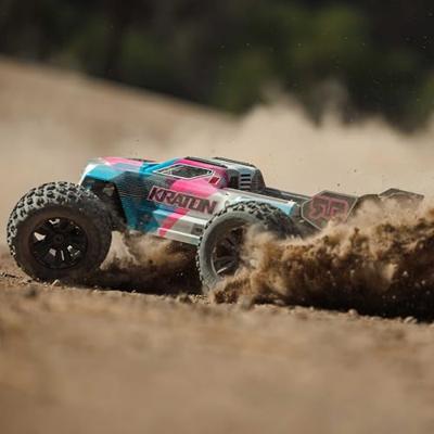 Arrma Kraton 6S V6 BLX RTR - Blauw/Paars