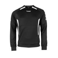 hummel Authentic Trainingstrui Zwart Wit - thumbnail