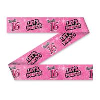 Afzetlint Sweet 16 Roze (12m) - thumbnail