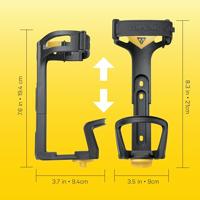 Topeak Modula Java Bidonhouder Instelbaar - Zwart - thumbnail