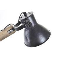 Bureaulamp DKD Home Decor Metaal Mangohout 50 W 220 V 50 x 15 x 65 cm - thumbnail