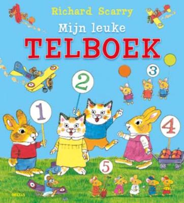 Mijn leuke telboek - Richard Scarry - Hardcover (9789044729603) Mijn leuke telboek - Richard Scarry - Hardcover (9789044729603)