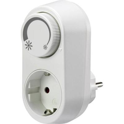 LED Stekkerdimmer Opbouw - Enkelknopschakelaar 3-24W Wit | Nederland