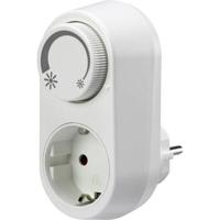 LED Stekkerdimmer Opbouw - Enkelknopschakelaar 3-24W Wit | Nederland - thumbnail
