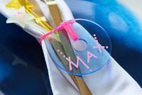 Krijtstift edding 4085 by Securit rond 1-2mm metallic roze - thumbnail