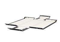 Leitz CD-box 30 CDs Gelamineerd karton Zwart 1 stuk(s) (b x h x d) 14.3 x 13.6 x 35.2 cm 6041-00-95 - thumbnail