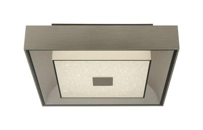 Searchlight PlafondlampRhea 34cm metaalgrijs - 8674SS
