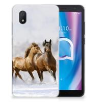 Alcatel 1B (2020) | TPU Hoesje | Paarden - thumbnail