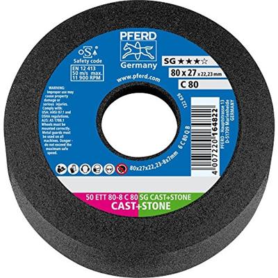 PFERD TOOLS 63588122 Schuurpan 50 ETT 80-8 C 80 SG CAST+STONE Diameter: 80 mm 5 stuk(s)