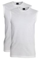 Alan Red Mouwloos Shirt Montana Wit (2 Pack) - thumbnail