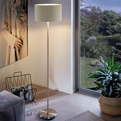 Eglo VloerlampMaserlo 38cm metaalgrijs taupe met goud - 95171