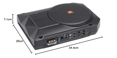 JBL Bass Pro SL2 - Actieve Underseat Subwoofer â" 8-inch - 125 Watts RMS